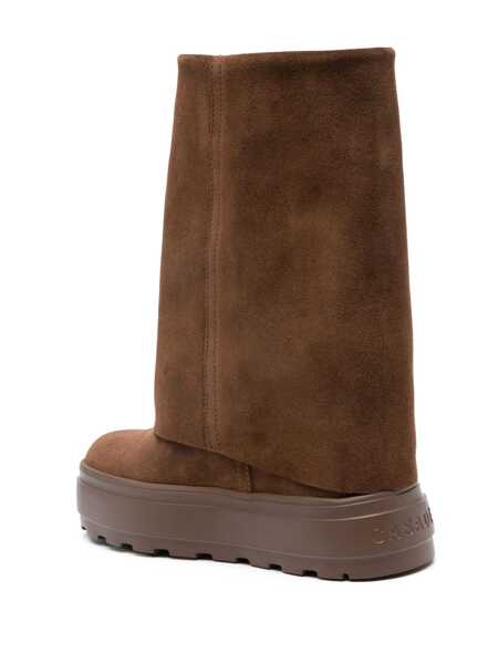 Botine Casadei Suede ankle boots Brown Femei (BM 18540972) 3
