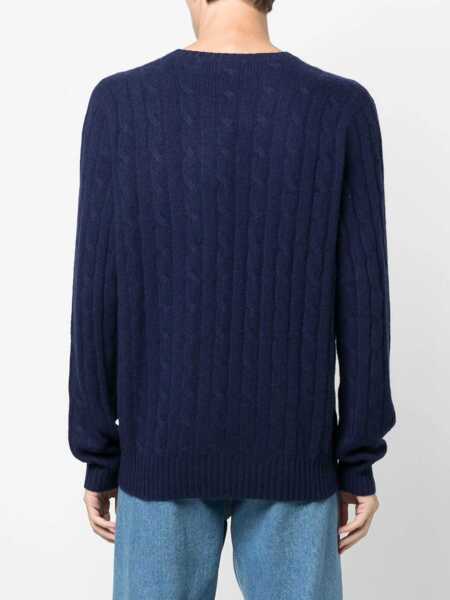 Pulovere Ralph Lauren Cashmere sweater Blue Barbati (BM 18540981) 4