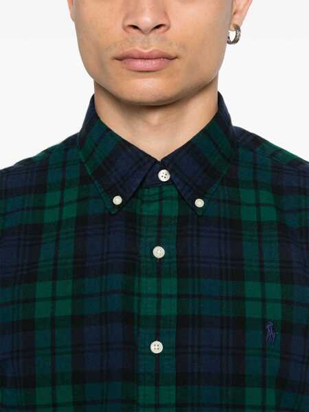 Camasi casual Ralph Lauren Plaid shirt Green Barbati (BM 18540987) 5