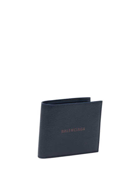 Portofele Balenciaga Cash Square Folded Coin Wallet Blue Barbati (BM 18540990) 2