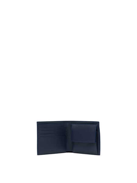 Portofele Balenciaga Cash Square Folded Coin Wallet Blue Barbati (BM 18540990) 5