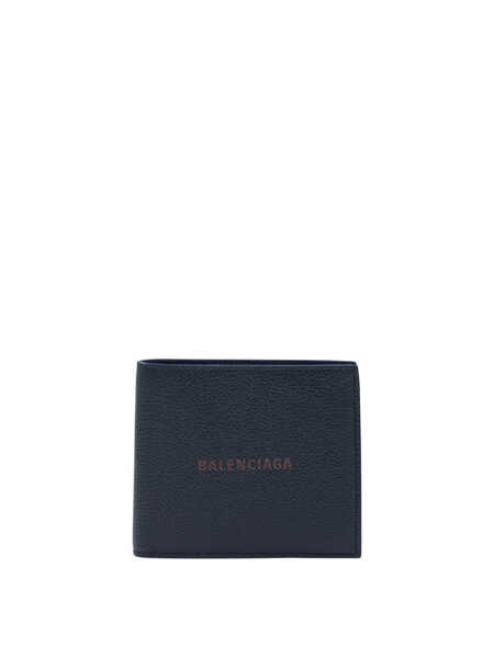 Portofele Balenciaga Cash Square Folded Coin Wallet Blue Barbati (BM 18540990) 1