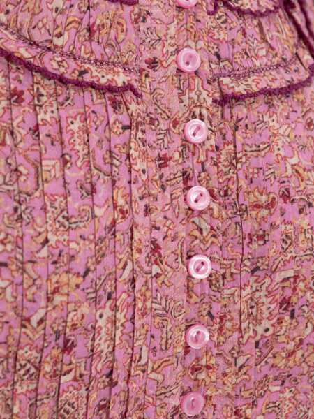 Rochii elegante ISABEL MARANT ETOILE Celyana flared dress Pink Femei (BM 18540993) 5