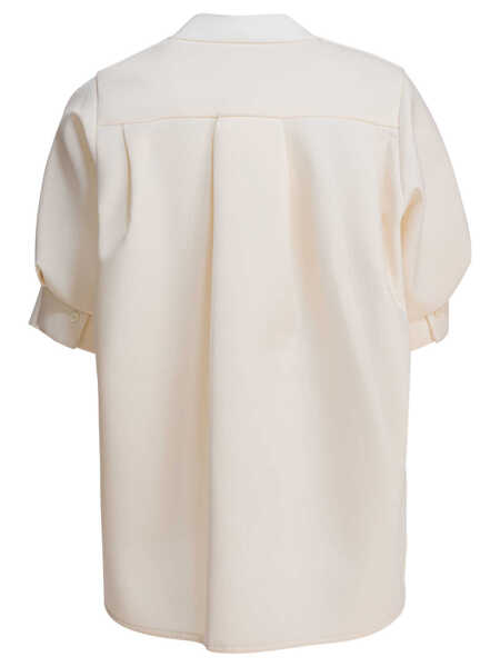 Pulovere Sacai V-neck sweater White Femei (BM 18540999) 2