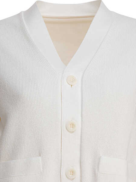 Pulovere Sacai V-neck sweater White Femei (BM 18540999) 3