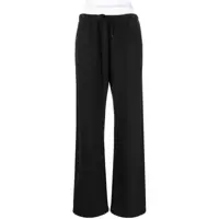 Pantaloni casual WIDE LEG SWEATPANT W/ LOGO ELASTIC EXPOSED BRIEF Femei
