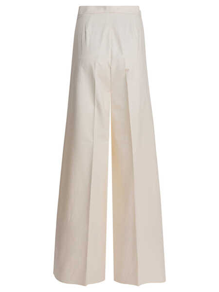 Pantaloni casual Max Mara Wide leg trousers White Femei (BM 18541029) 2