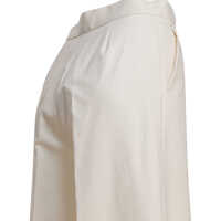 Pantaloni casual Dama - Pantaloni casual Max Mara Wide leg trousers White Femei (BM 18541029) - B-mall.ro