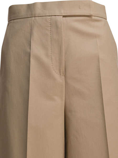 Pantaloni casual Max Mara Wide leg trousers Beige Femei (BM 18541041) 3