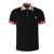 Valentino Garavani Cotton short-sleeved polo shirt Black