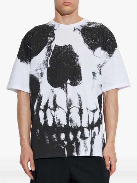 Tricouri Alexander McQueen T-SHIRT White Barbati (BM 18541113) 3