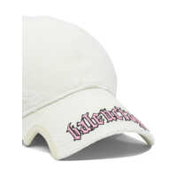 Sepci Dama - Sepci Balenciaga Blackletter Script trucker hat White Femei (BM 18541131) - B-mall.ro