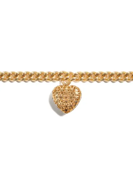 Bratari Valentino Garavani Coeur Royal bracelet with Swarovski crystals Gold Femei (BM 18541152) 4