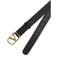 Curele Dama - Curele Valentino Garavani Vlogo Signature belt Black Femei (BM 18541167) - B-mall.ro