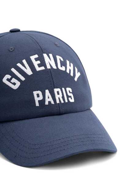 Sepci Givenchy Embroidered trucker hat Blue Barbati (BM 18541170) 4