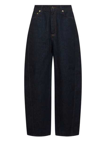 Blugi drepti Givenchy Denim jeans Blue Femei (BM 18541179) 1