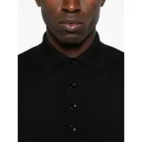Tricouri Polo pentru Barbati - Tricouri Polo Tom Ford Long-sleeved polo shirt Black Barbati (BM 18541200) - B-mall.ro