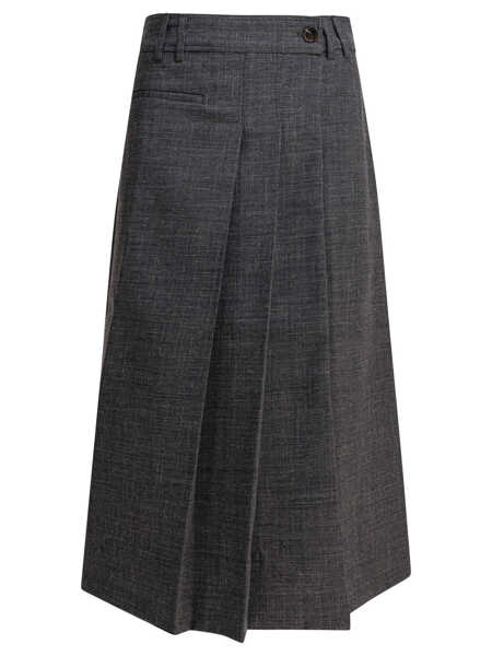Fuste casual SOEUR Varna Skirt Grey Femei (BM 18541269) 1