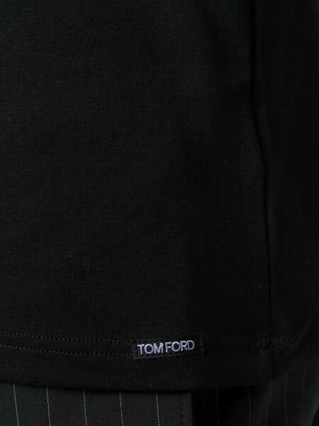 Tricouri Tom Ford Cotton underwear t-shirt Black Barbati (BM 18541290) 5