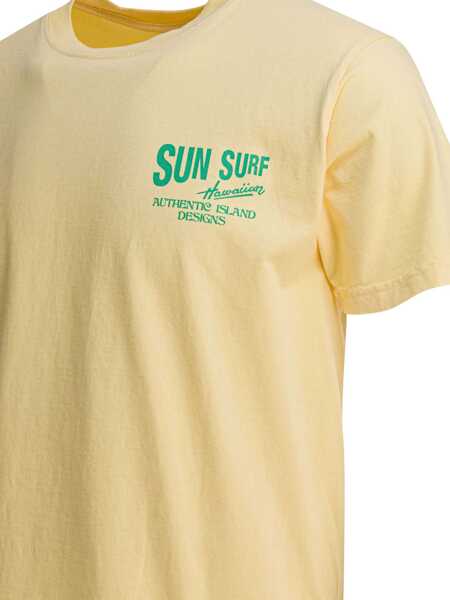 Tricouri Sun Surf Surfriders Sportswear T-shirt Yellow Barbati (BM 18541299) 3