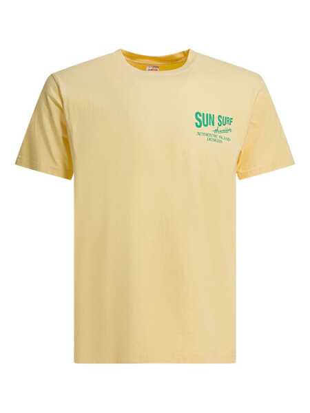 Tricouri Sun Surf Surfriders Sportswear T-shirt Yellow Barbati (BM 18541299) 1