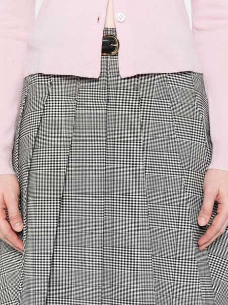 Fuste casual Self-Portrait Pleated miniskirt Grey Femei (BM 18541317) 5