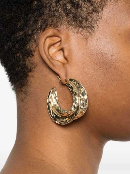 Cercei Self-Portrait Hoop earrings Gold Femei (BM 18541344) 2