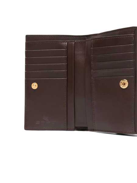Portofele ETRO Arnica Wallet Brown Femei (BM 18541470) 3
