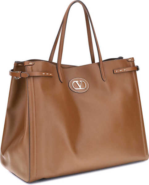 Genti de umar Valentino Garavani Large Antibes Tote Bag TOBACCO Femei (BM 18541501) 2