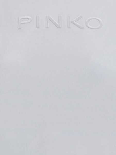 Tricouri Pinko Logo T-Shirt BIANCO BRILL Femei (BM 18541516) 3