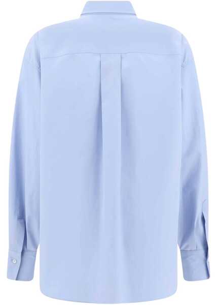 Camasi casual Brunello Cucinelli Shirt with iconic jewelry detail CELESTE Femei (BM 18541528) 2