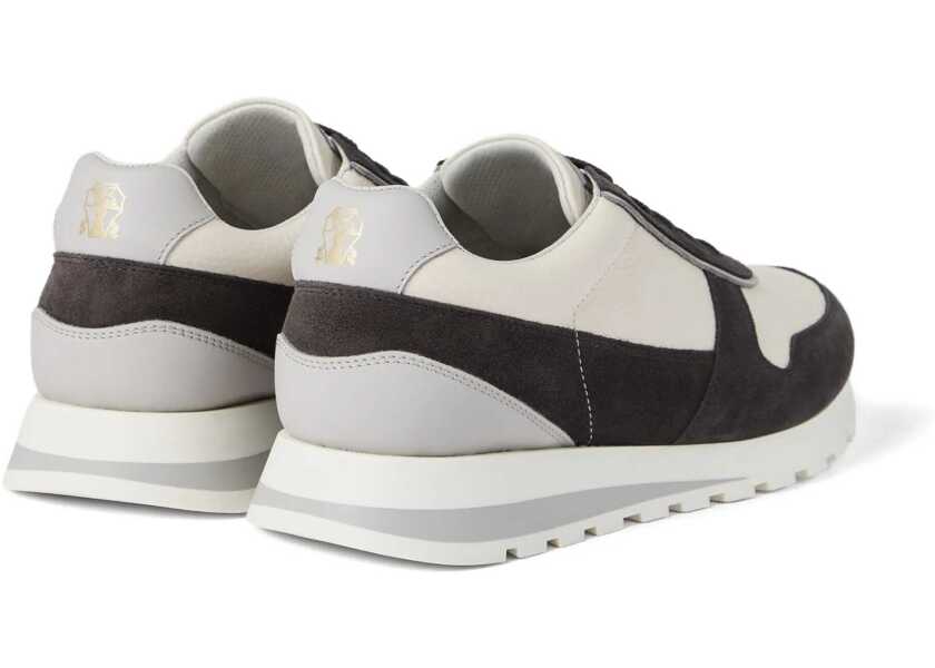Sneakers Brunello Cucinelli Leather Sneakers 629372868869 Barbati (BM 18541594) 3