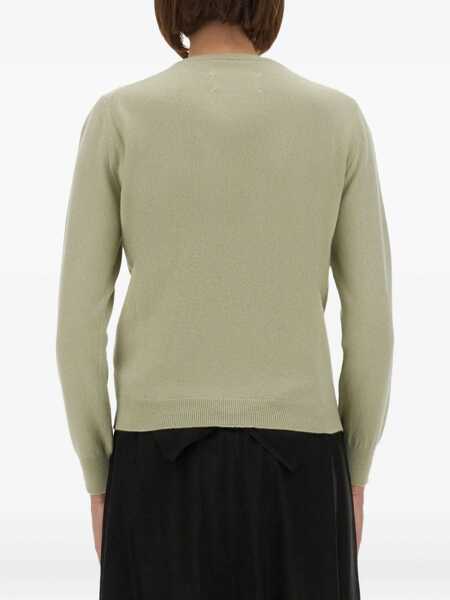 Pulovere casual Maison Margiela Wool Jersey. GREEN Femei (BM 18541690) 3