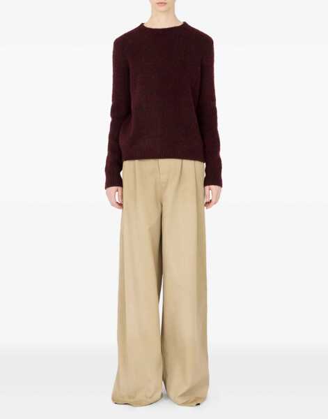 Pulovere Maison Margiela Choker BORDEAUX Femei (BM 18541705) 2