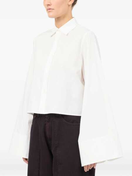 Bluze MM6 Maison Margiela Cotton Shirt WHITE Femei (BM 18541708) 5