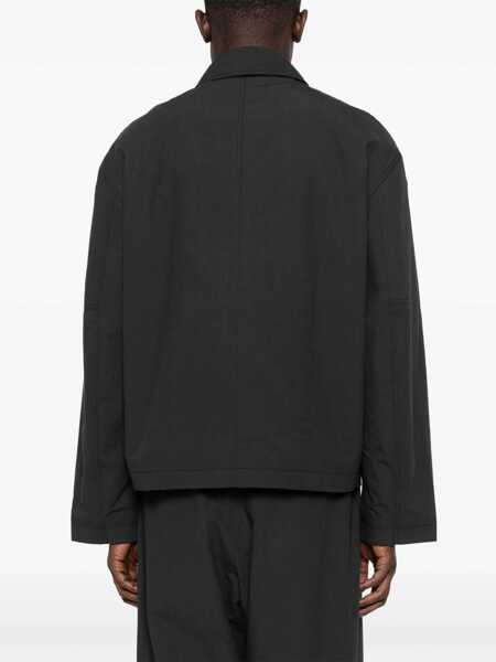 Jachete STUDIO NICHOLSON Harrington Jacket With Zipper GREY Barbati (BM 18541717) 4