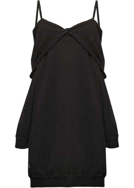 Rochii casual MM6 Maison Margiela Sweatshirt Dress BLACK Femei (BM 18541720) 5