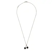Bijuterii pentru Barbati - Coliere Valentino Garavani Chez Valentino Metal And Enamel Necklace BLACK Barbati (BM 18541726) - B-mall.ro