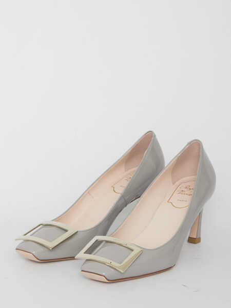 Pantofi cu toc Roger Vivier Belle Vivier Trompette Pumps GREY Femei (BM 18541732) 2
