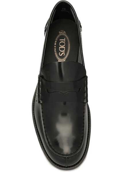 Mocasini TODS Leather Loafers BLACK Barbati (BM 18541738) 4
