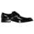 TOD'S Leather Derby Shoes BLACK