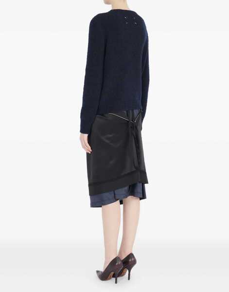 Pulovere Maison Margiela Choker BLUE Femei (BM 18541759) 5