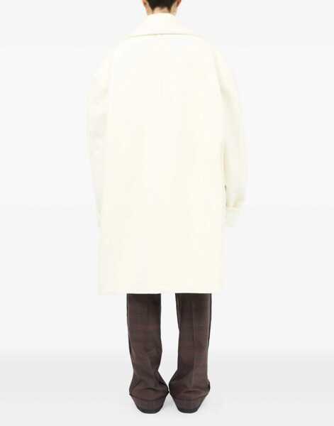 Paltoane MM6 Maison Margiela Wool Coat WHITE Femei (BM 18541765) 4