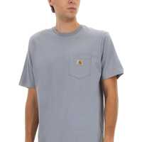 Tricouri Carhartt pentru Barbati - Tricouri Carhartt T-Shirt With Pocket GREY Barbati (BM 18541768) - B-mall.ro
