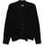 MM6 Maison Margiela Wool Knit Cardigan BLACK