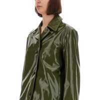 Sacouri Dama - Sacouri office Paul Smith Shiny Leather Jacket GREEN Femei (BM 18541801) - B-mall.ro