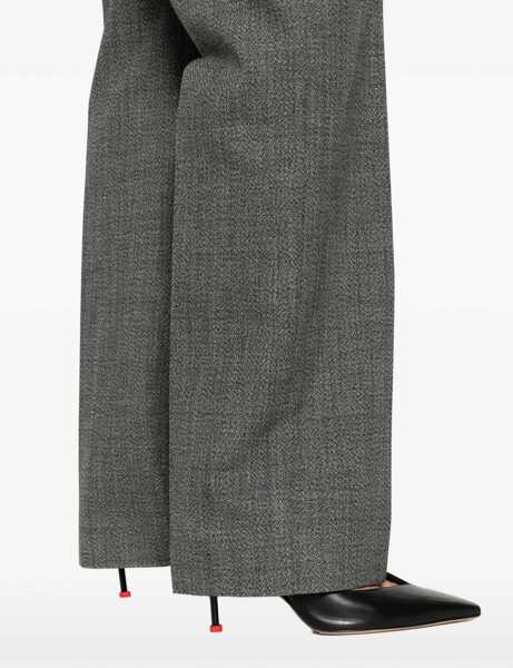 Pantaloni casual Alexander McQueen Wool Pants GREY Femei (BM 18541840) 5