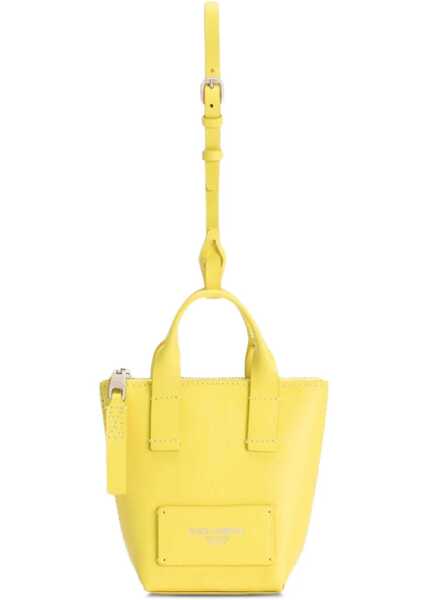 Accesorii de voiaj Dolce & Gabbana Leather Minibag Charm YELLOW Barbati (BM 18541855) 1