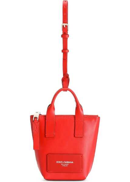 Accesorii de voiaj Dolce & Gabbana Leather Minibag Charm RED Barbati (BM 18541861) 1
