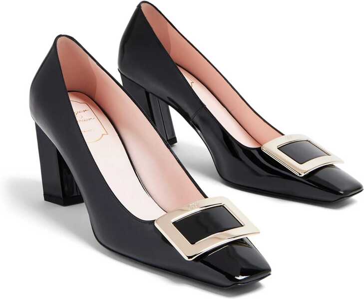 Pantofi cu toc Roger Vivier Belle Vivier Pumps BLACK Femei (BM 18541942) 4